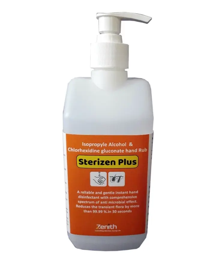 Sterizen Plus Isopropyle  Alcohol & Chlorhexidine Gluconate Hand Rub (500 ml )