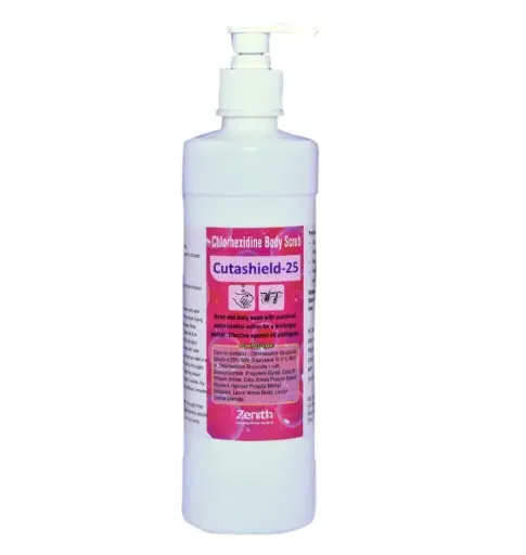 Cutashield-25 Chlorhexidine Body Scrub (500ml)