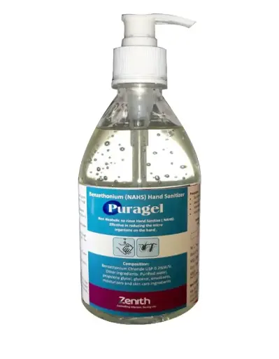 Puragel Non Alcoholic Hand Sanitizer (500ml)