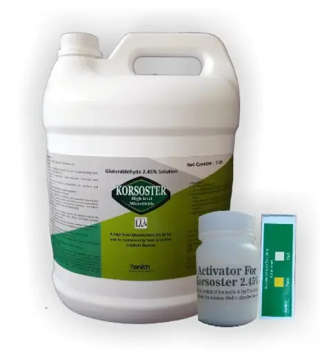 Korsoster Glutaraldehyde 2.45% Solution (5 Ltr)